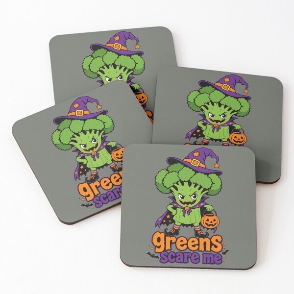 Item preview, Halloween broccoli greens scare me designed and sold by RayCDesigns.
