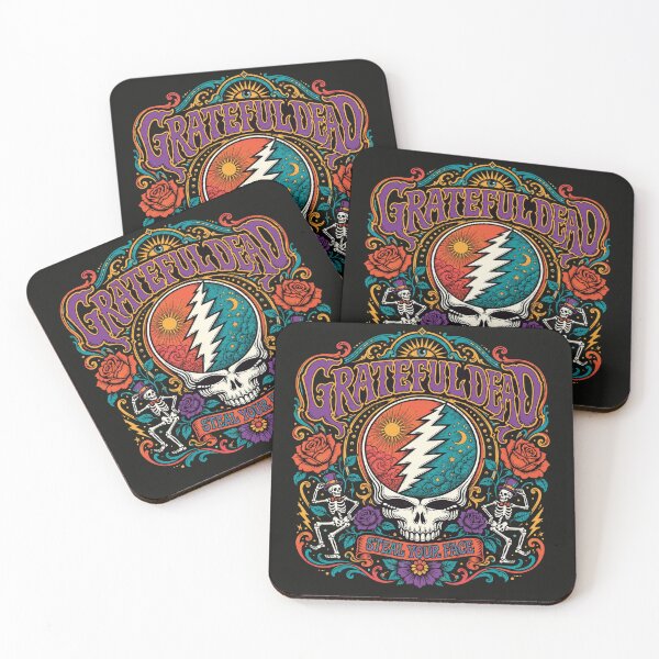 Item preview, Grateful Dead Psychedelic Skull designed and sold by Sigapostore.