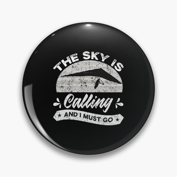 Item preview, Hang Glider Sky Calling Adventure Retro Graphic designed and sold by nuarjcinw.