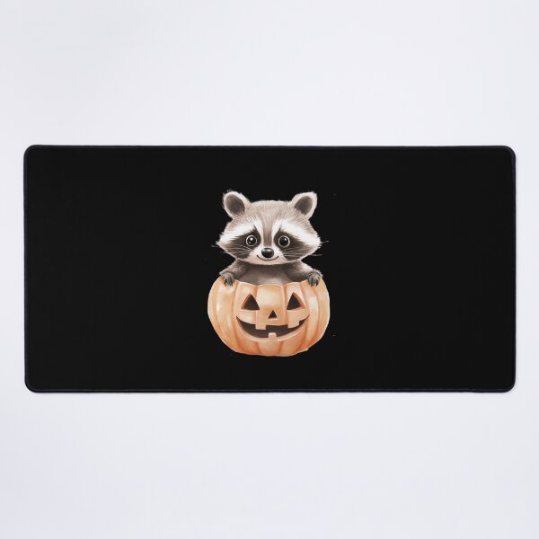 Item preview, Cute Raccoon in Halloween Pumpkin designed and sold by hrendika.