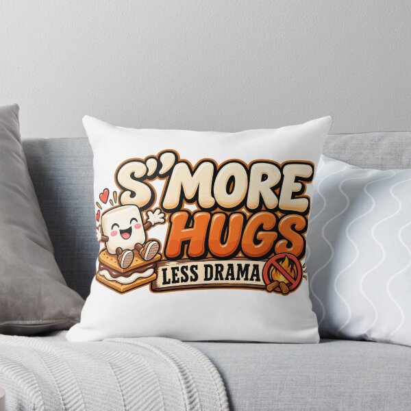 Item preview, S'more Hugs Less Drama Funny Family Camping Smores Group Campfire designed and sold by ZIGLWORKS.