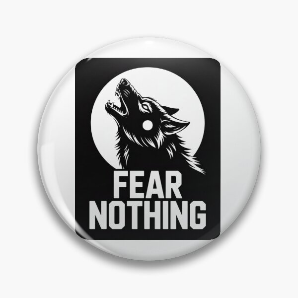 Item preview, Fear Nothing Howling Wolf Moon Screen Print designed and sold by nova-bloom.