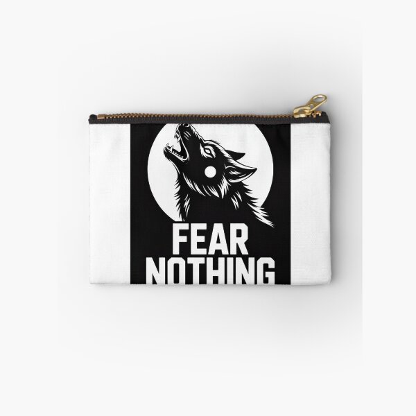 Item preview, Fear Nothing Howling Wolf Moon Screen Print designed and sold by nova-bloom.