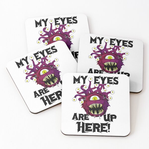 Item preview, Beholder (My Eyes Are Up Here) designed and sold by ShibumiStyles.