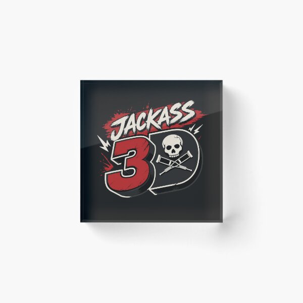 Item preview, Jackass 3 Skull Vintage	 designed and sold by Sigapostore.