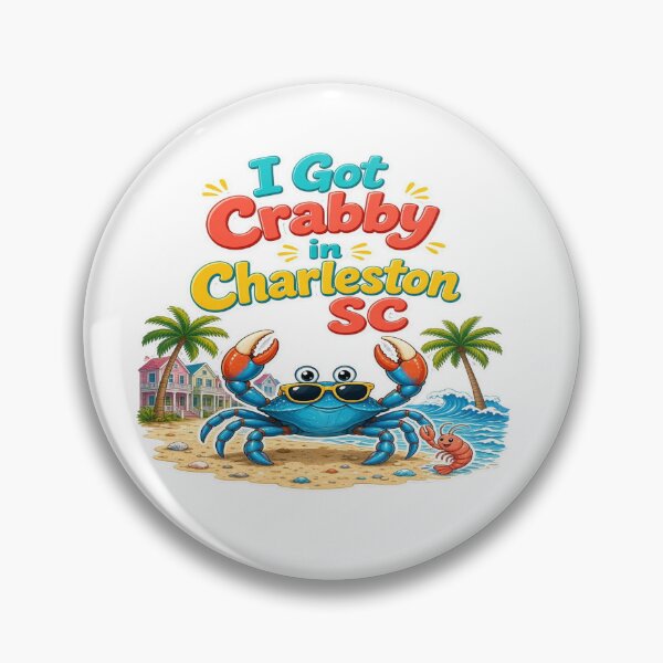 Item preview, I Got Crabby in Charleston SC Crab designed and sold by Sushikidsntoddlers.