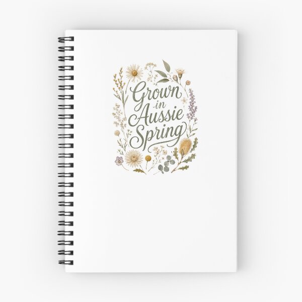 Item preview, Grown In Aussie Spring Australian Native Wildflower Botanical Art designed and sold by Yellowriversss.