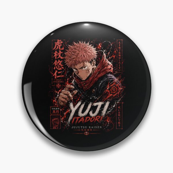 Item preview, Yuji Itadori Cursed Energy Red Anime Art designed and sold by SirLivy.