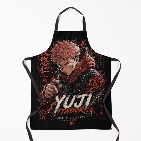 Item preview, Yuji Itadori Cursed Energy Red Anime Art designed and sold by SirLivy.