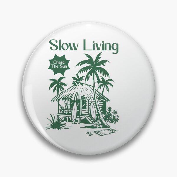 Item preview, Slow Living Tropical Beach Hut designed and sold by barbarepublic.
