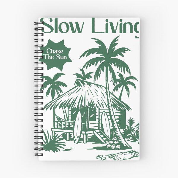 Item preview, Slow Living Tropical Beach Hut designed and sold by barbarepublic.