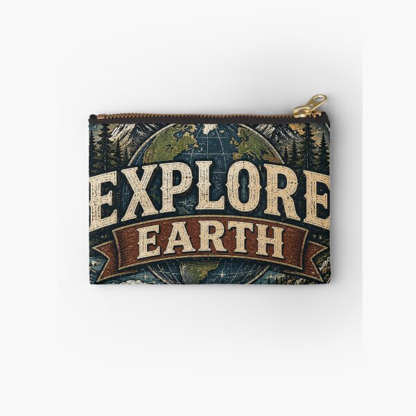 Item preview, Explore Earth Mountain Wilderness Vintage Adventure Nature Design designed and sold by RobertArt08.