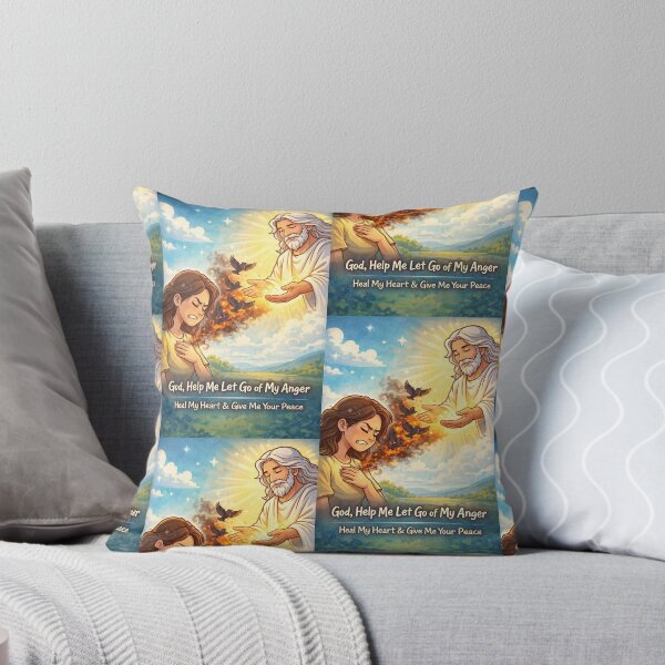Item preview, God, Help Me Let Go of My Anger | Faith & Peace designed and sold by OutlanderDesigns.
