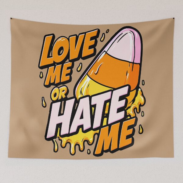 Item preview, Love Me Or Hate Me Candy Corn Halloween designed and sold by RichardRags.