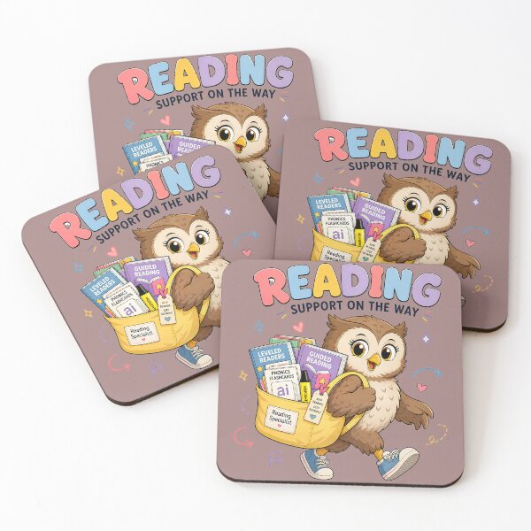 Item preview, Reading Specialist Owl Support  designed and sold by MOCH- ART.