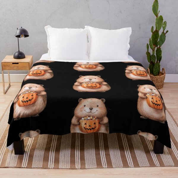Item preview, Adorable Hamster With Halloween Candy designed and sold by hrendika.
