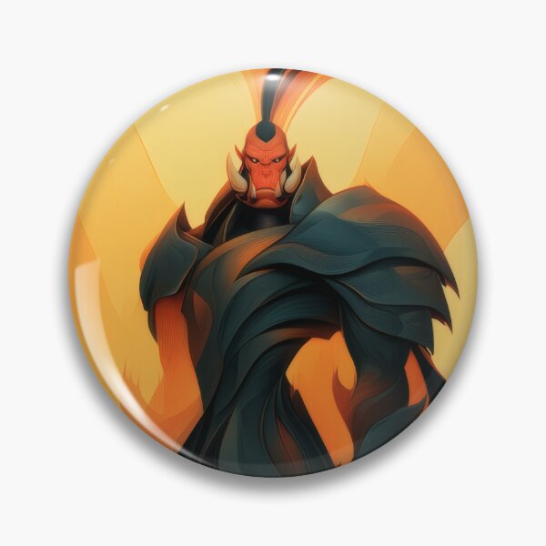 Item preview, Fierce Orc Warrior in Dark Fiery Armor designed and sold by johlanh.