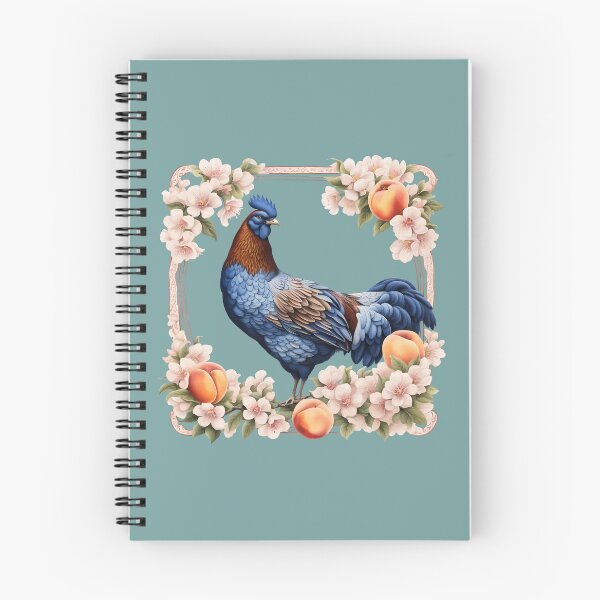 Item preview, A Delaware Blue Hen Surrounded By Peach Blossom designed and sold by taiche.