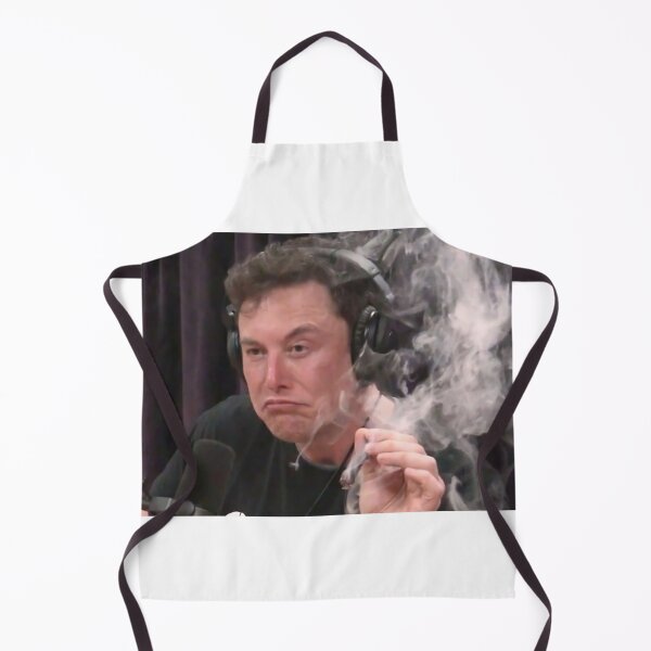 Aperçu de l'œuvre Elon Musk fume créée et vendue par marytjacques.