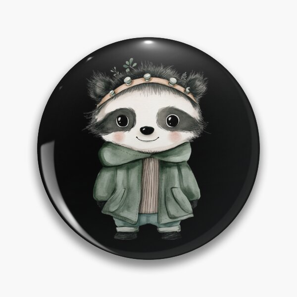 Item preview, Cute Cartoon Panda in Jacket designed and sold by hrendika.