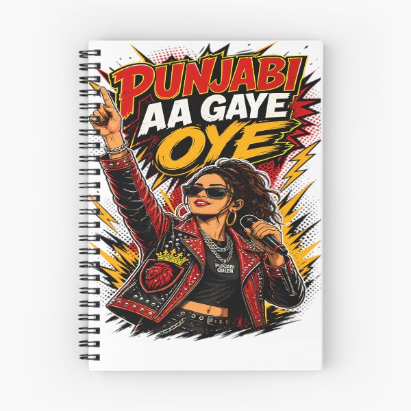 Item preview, Punjaban Punjabi Aa Gaye Oye - Panjaban Aura Dosanjh designed and sold by GrimMeadows.