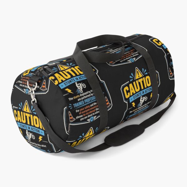 Item preview, Caution Stunts in Area Warning designed and sold by Sigapostore.