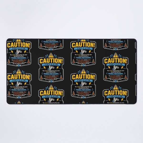 Item preview, Caution Stunts in Area Warning designed and sold by Sigapostore.