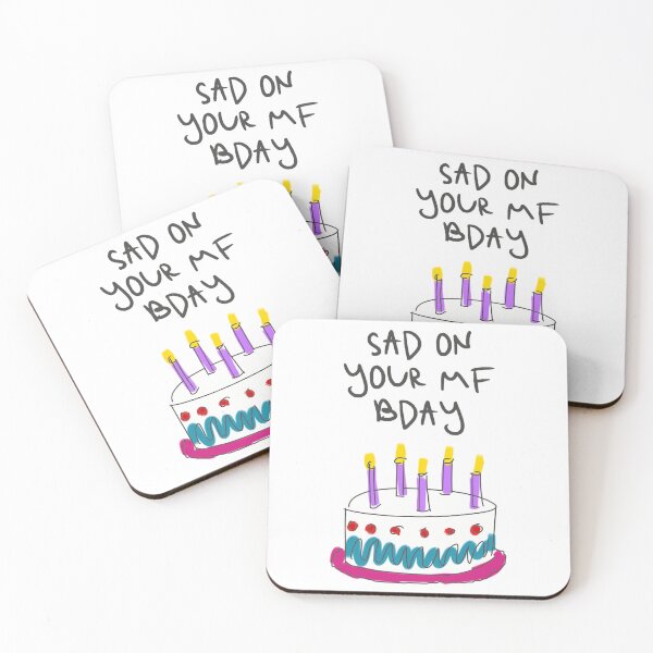 Item preview, Amin - Sad On Your Mf Birthday - Dr Whoever designed and sold by FerrisBuiltd.