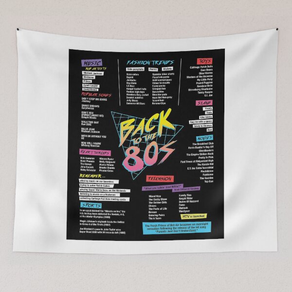 Item preview, back to 80s designed and sold by marytjacques.