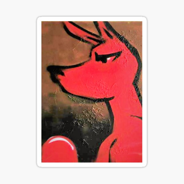 Boxie Red Sticker