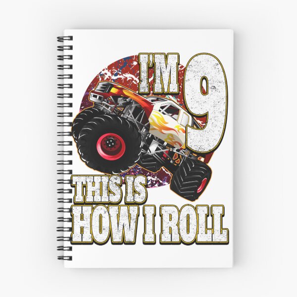 Item preview, 9 Year Old Birthday  Loves Monster Truck587 designed and sold by PratesiiqoShopR.