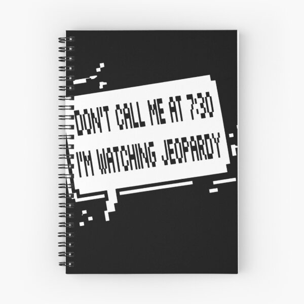 Item preview, Don't Call Me At 7 30 I'm Watching Jeopardy Retro designed and sold by Morrison101Jud.