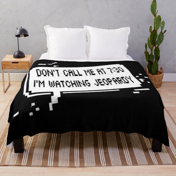 Item preview, Don't Call Me At 7 30 I'm Watching Jeopardy Retro designed and sold by Morrison101Jud.
