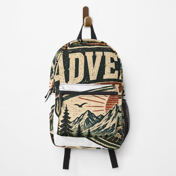 Item preview, Adventure Club Mountain Hiking Vintage Outdoor Explorer Design designed and sold by RobertArt08.