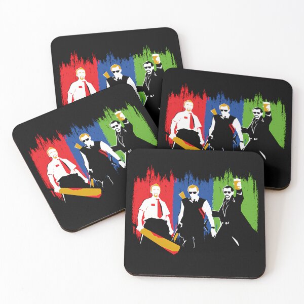 Item preview, Three Movie Characters Standing Against Red Blue Green Backgrounds designed and sold by HiDaKi.