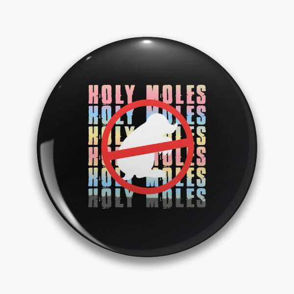 Item preview, Holy Moles Prohibition Sign Mole Pastel Gradient Retro designed and sold by nuarjcinw.