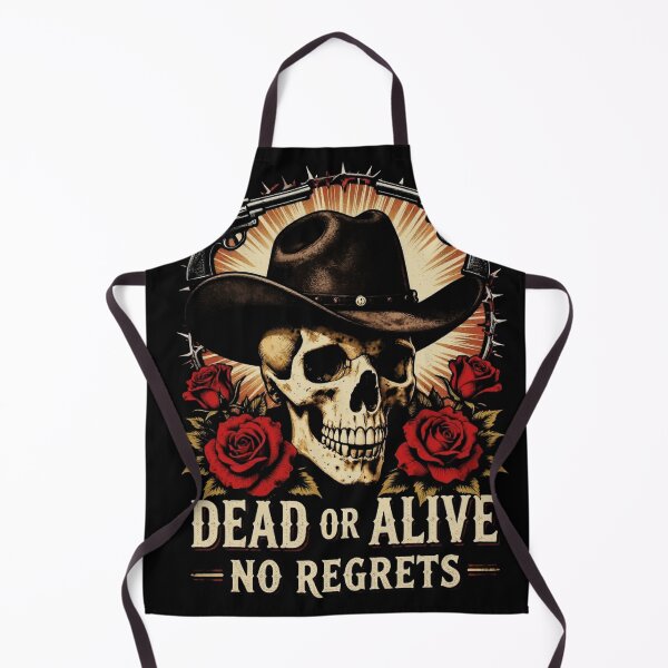 Item preview, Dead or Alive Gothic Western Skull Cowboy designed and sold by Thompika.