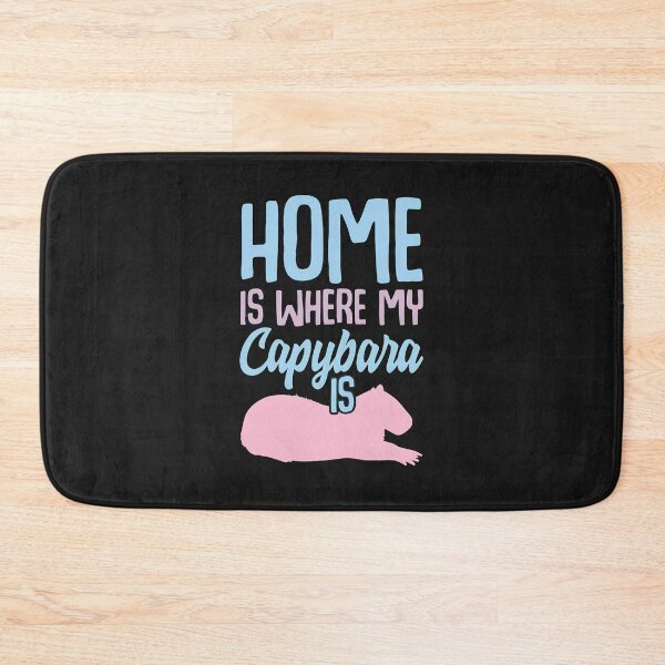 Item preview, Home Is Where My Capybara Is Animal Lover Gift designed and sold by egkjgteff.