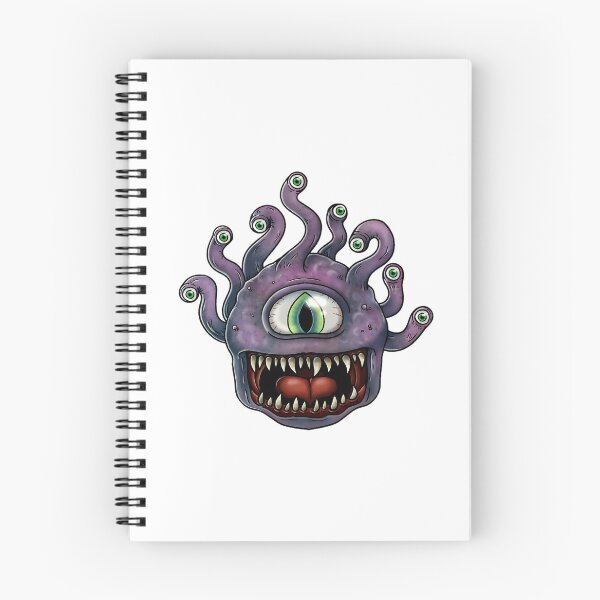 Item preview, Beholder Fantasy Monster - On Black designed and sold by ShibumiStyles.