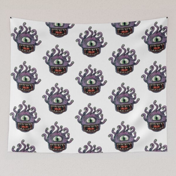 Item preview, Beholder Fantasy Monster - On Black designed and sold by ShibumiStyles.