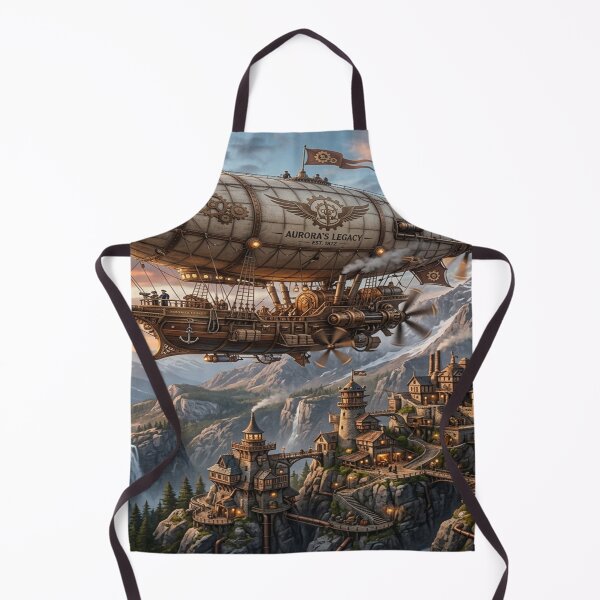 Item preview, A steampunk theme with a blimp. designed and sold by Solomon-Ent-144.