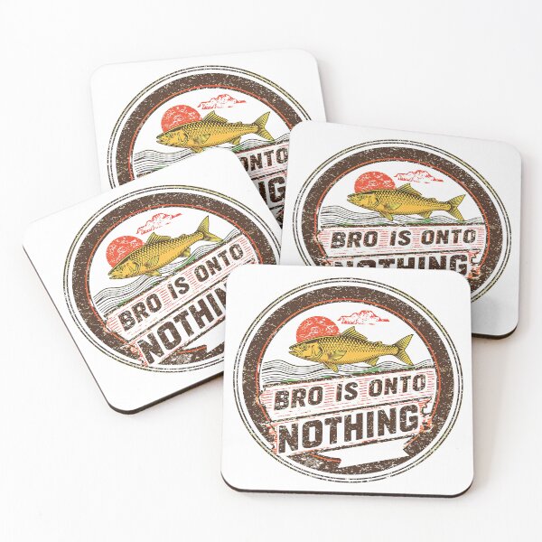 Item preview, concern meme bro is onto nothing T-Shirt, Vintage fish Meme, Outdoors Humor, Retro Camp Graphic, Funny Nature Lover Gift Tee designed and sold by pawsome purrfect.