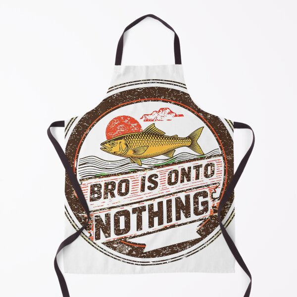 Item preview, concern meme bro is onto nothing T-Shirt, Vintage fish Meme, Outdoors Humor, Retro Camp Graphic, Funny Nature Lover Gift Tee designed and sold by pawsome purrfect.