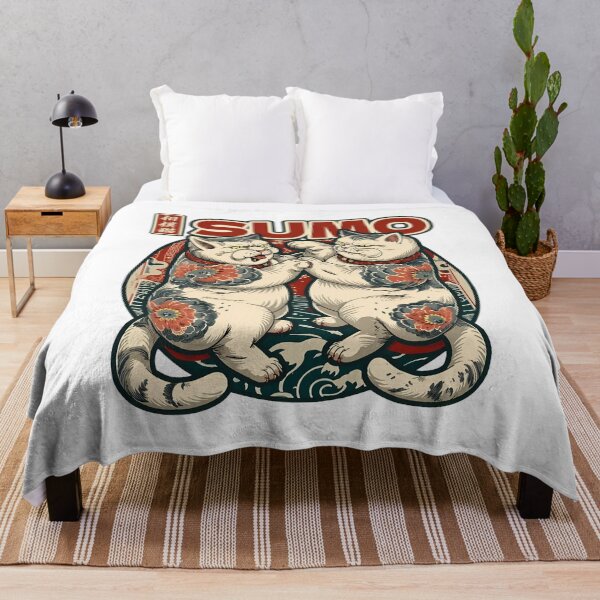 Item preview, Sumo Cat Wrestling Art designed and sold by GiaoCalonas.