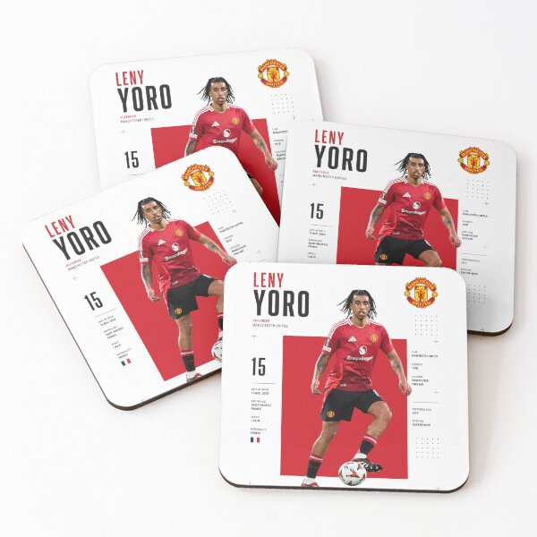 Item preview, Leny Yoro | Man United designed and sold by Sector 99.