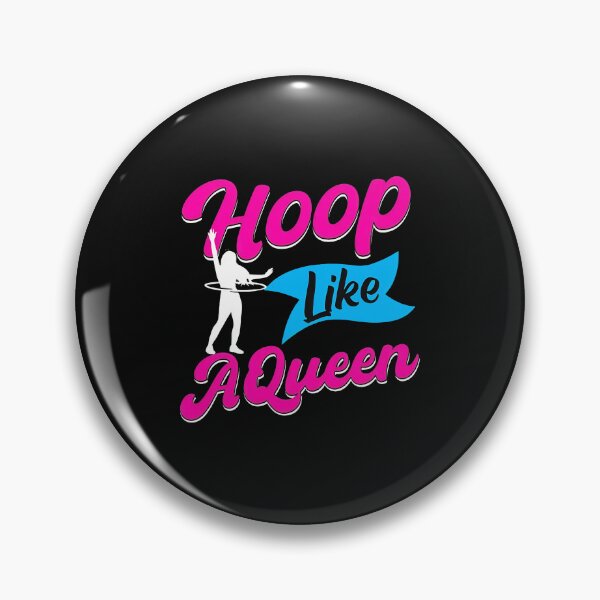 Item preview, Hoop Like A Queen Hula Hoop Dancer Gift designed and sold by nuarjcinw.