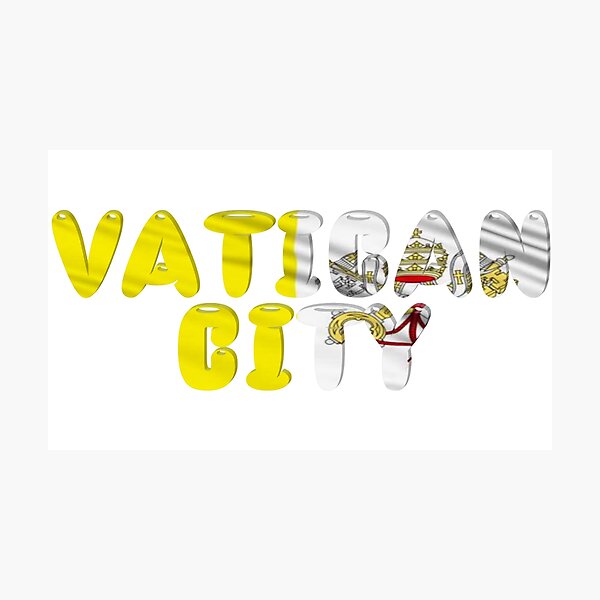 Item preview, Vatican City! designed and sold by DoodleDashCollective.