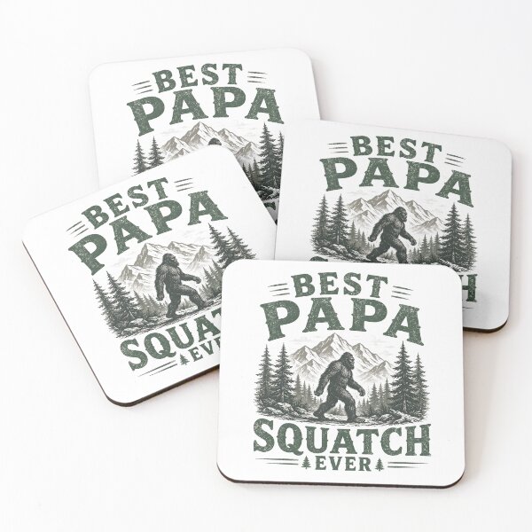 Item preview, Best Papa Squatch Ever designed and sold by Animavera.