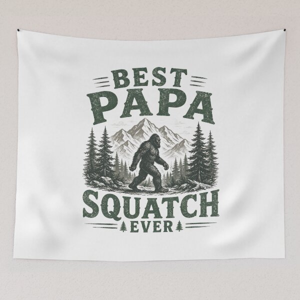 Item preview, Best Papa Squatch Ever designed and sold by Animavera.