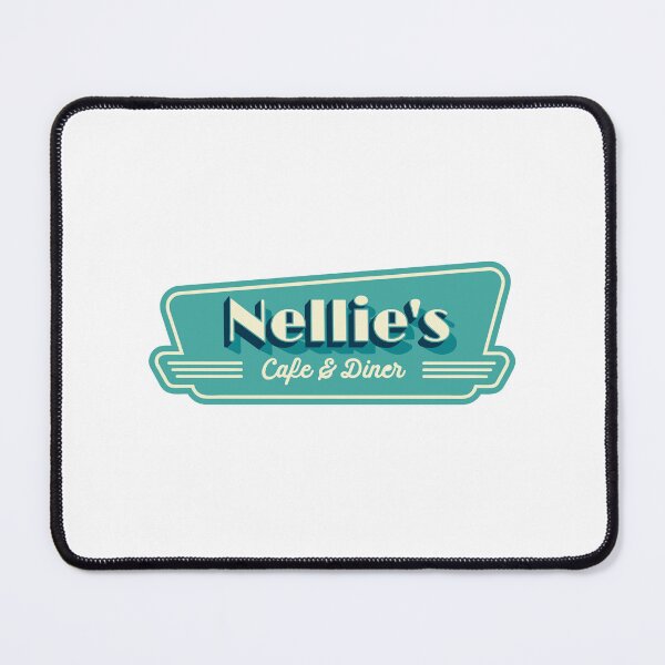 Item preview, Nellie's Cafe & Diner Retro 50s Sign Design designed and sold by xtehuip.